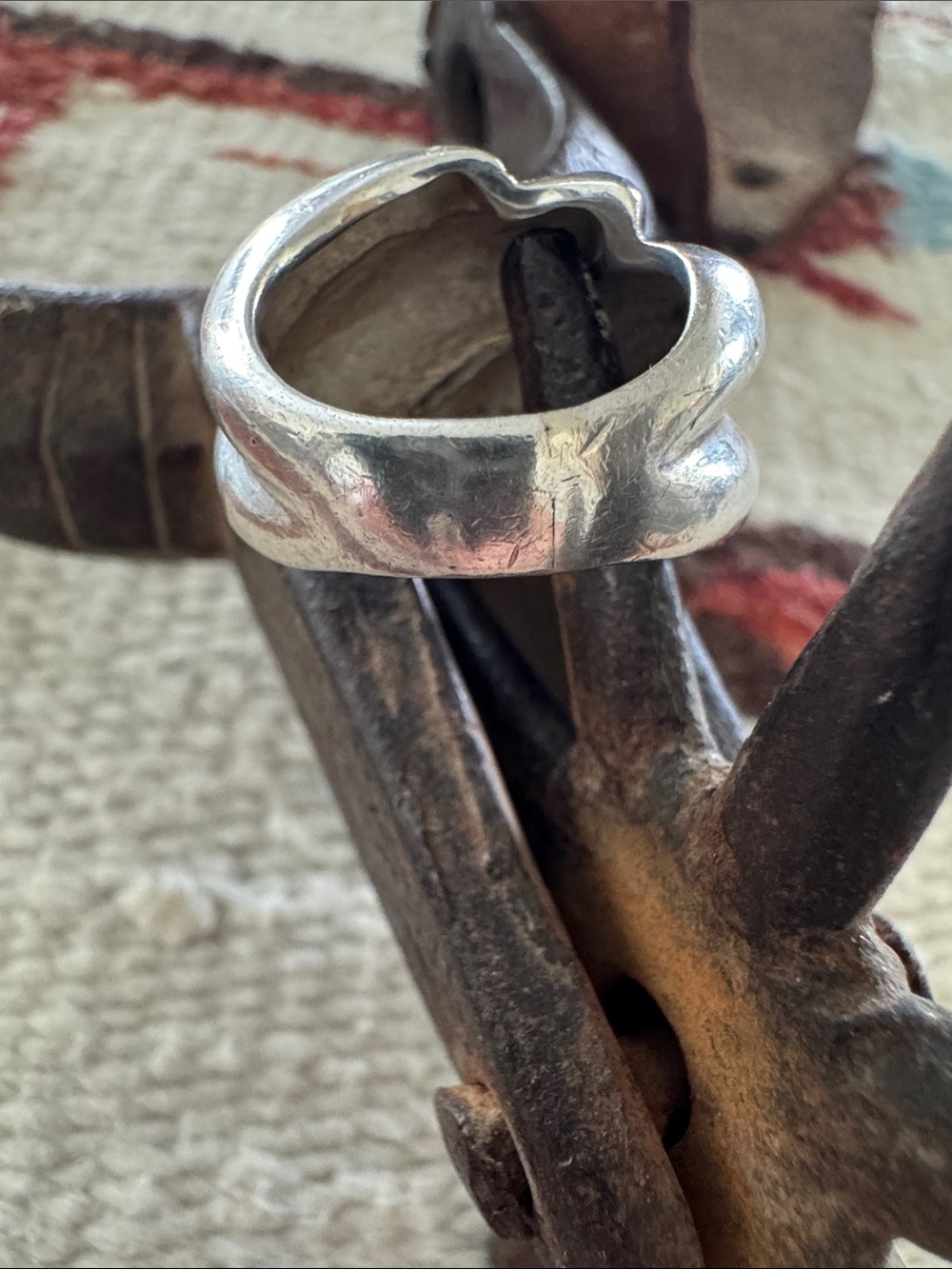 Sterling Silver Statement Ring - Picture 4 of 7